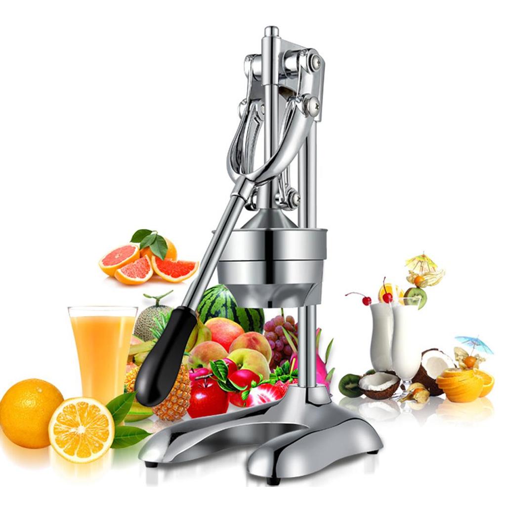 SOGA Stainless Steel Manual Juicer Hand Press Juice Extractor Squeezer Orange Citrus