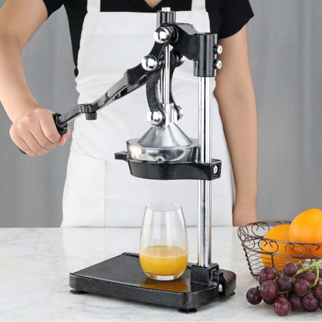 SOGA Commercial Stainless Steel Manual Juicer Hand Press Juice Extractor Squeezer Orange