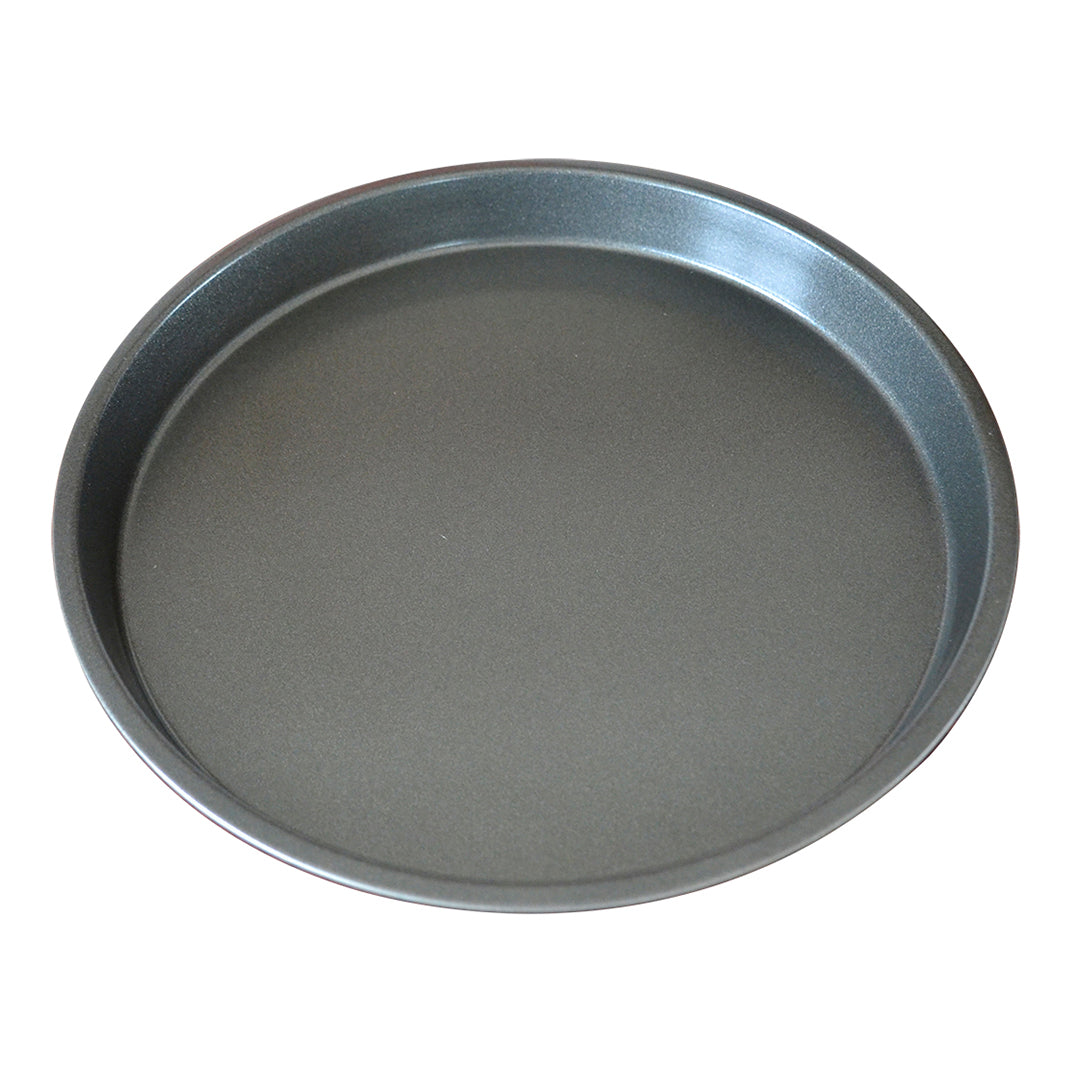 SOGA 10-inch Round Black Steel Non-stick Pizza Tray Oven Baking Plate Pan