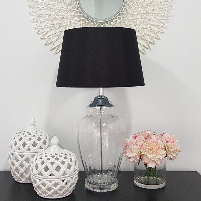 Lattice Decorative Lidded Jar Tall Flower Motive adding a modern touch to your space