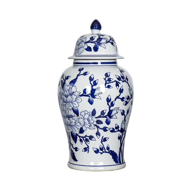 Magnolia Ginger Jar Tall 45.7cmh inspiration from Ming Dynasty