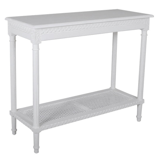 Polo Classic Console w/Shelf White 110