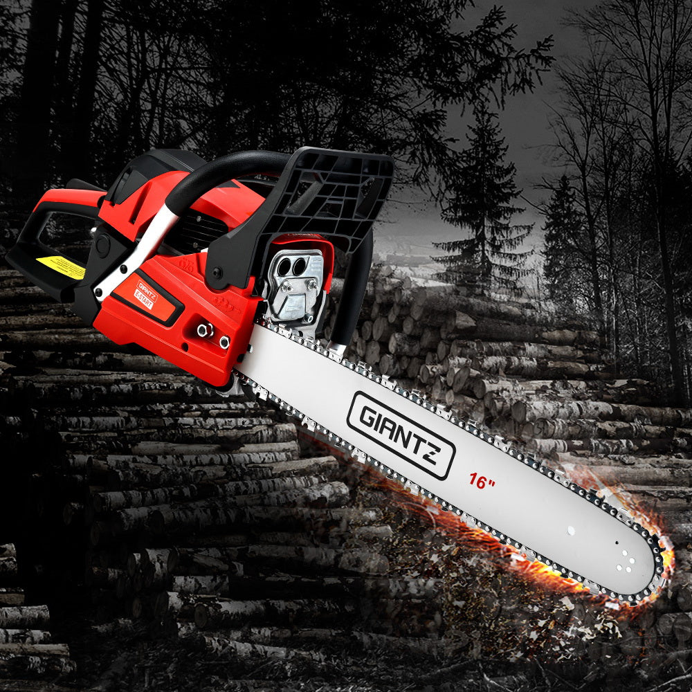 Giantz Chainsaw Petrol 45CC 16" Bar Commercial E-Start Pruning Chain Saw,Giantz Chainsaw Petrol 45CC 16" Bar Commercial E-Start Pruning Chain Saw 3.5HP