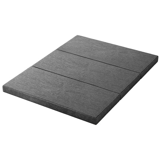 Giselle Bedding Foldable Mattress Folding Foam Queen Grey