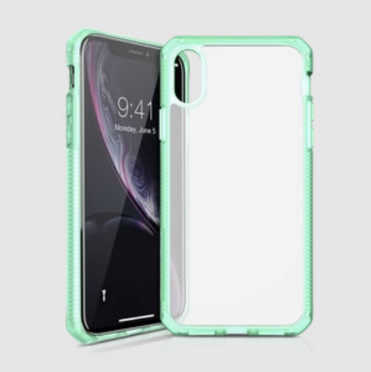 ITSKINS Hybrid Frost 2M Drop Safe Case for iPhone XR - Tiffany Green (Clearance)