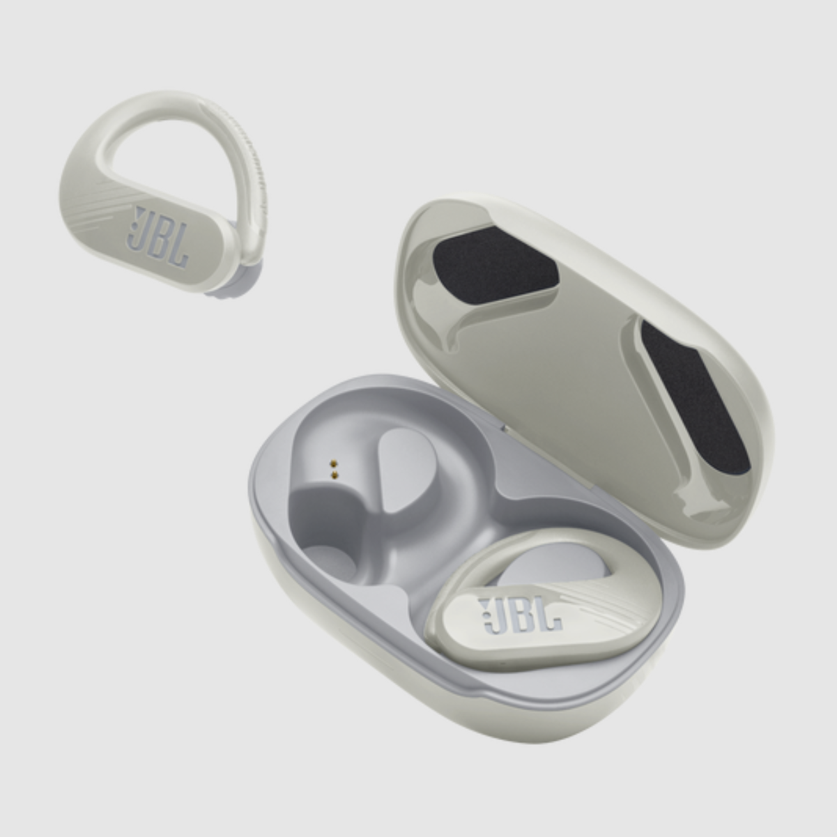 JBL Endurance Peak 3 Wireless Active Earbuds - White