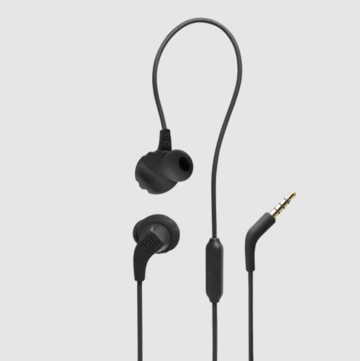 JBL Endurance Run 2 Wired In-Ear Headphones - Black