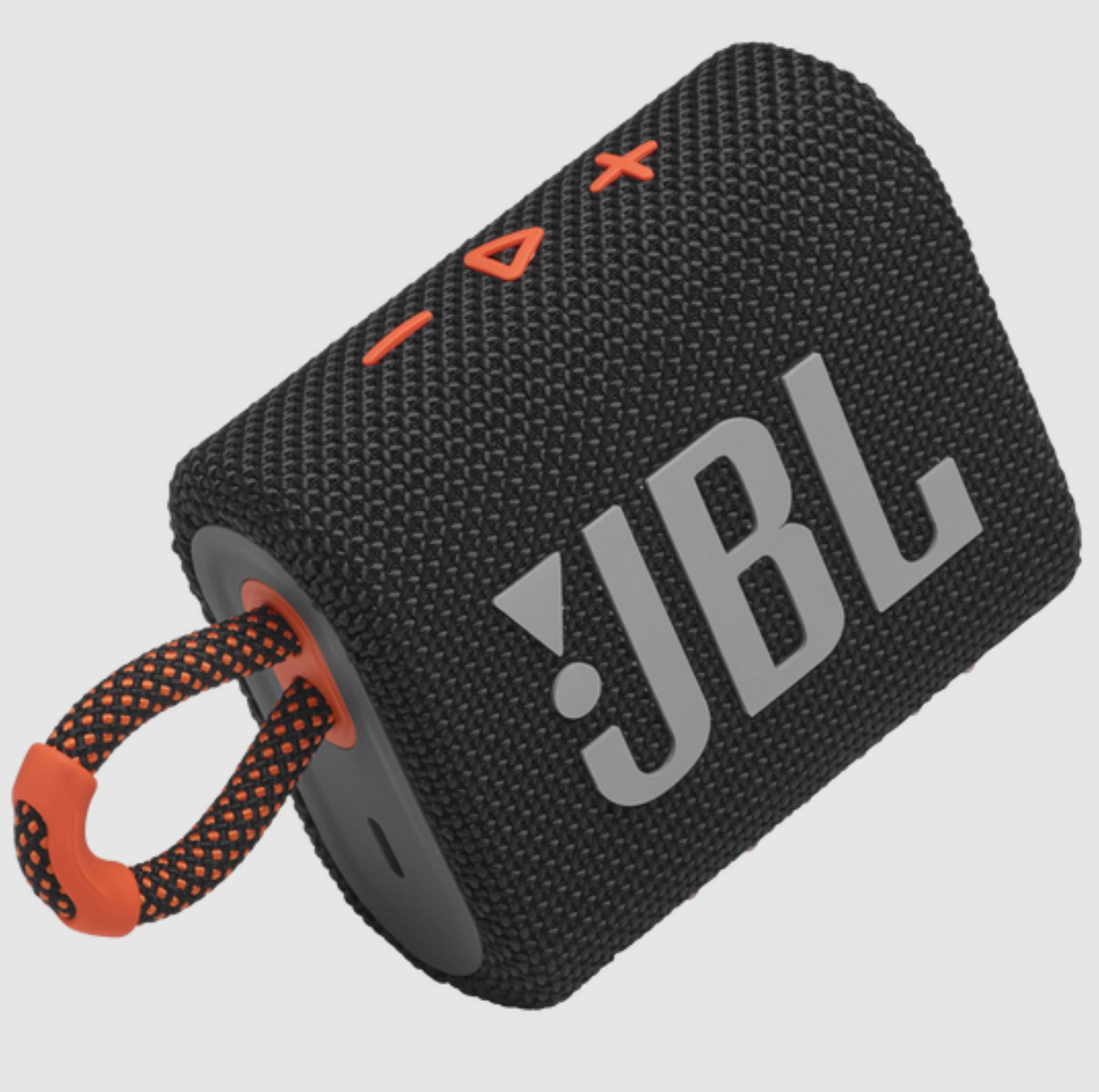 JBL Go 3 Portable Waterproof Speaker - Black / Orange