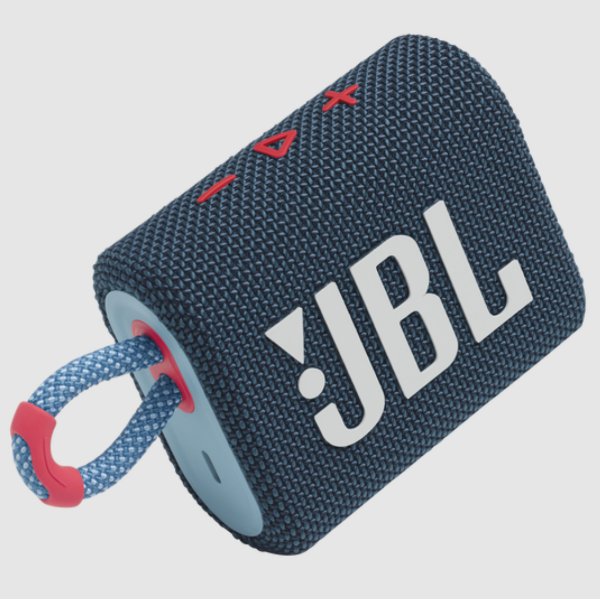 JBL Go 3 Portable Waterproof Speaker - Blue / Pink