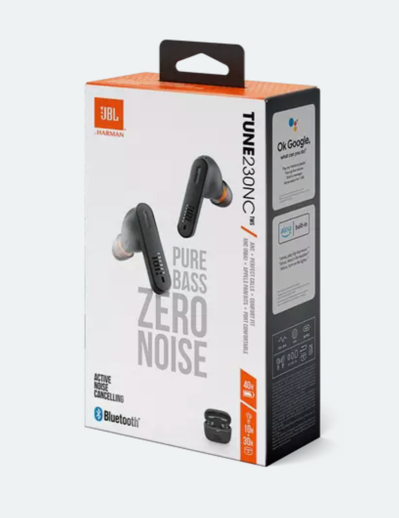 JBL Tune 230NC TWS - True Wireless Noise Cancelling Earbuds - Black