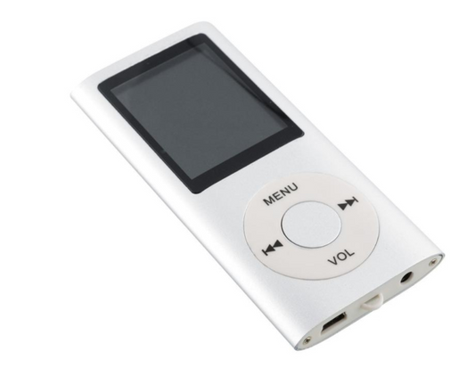 MP3 | MP4 Player LCD with 4GB Memory Card - Silver
