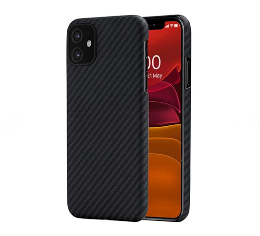 Pitaka - MagEZ Case for iPhone 11 6.1" - Black / Grey Twill
