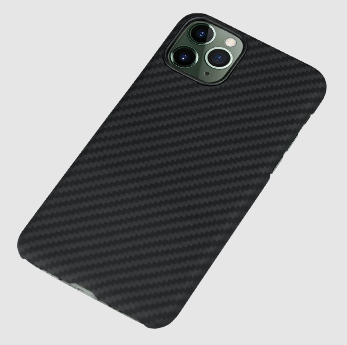 Pitaka - MagEZ Case for iPhone 11 Pro Max 6.5" - Black / Grey Twill