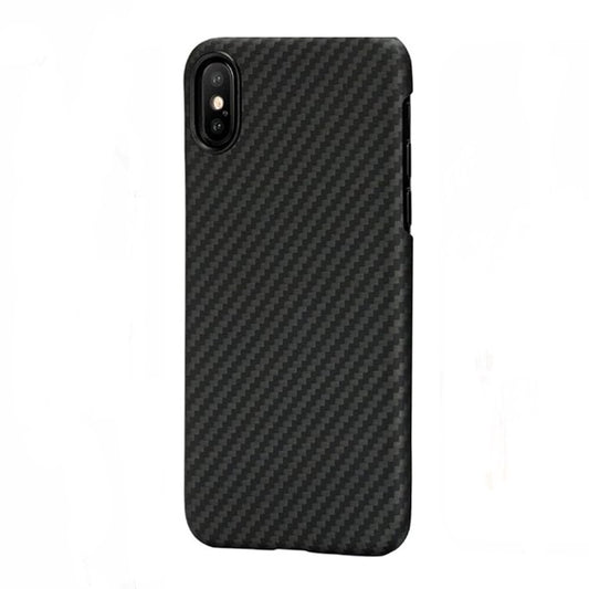 Pitaka - MagEZ Case for iPhone XS 5.8" - Black / Grey Twill