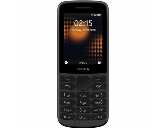 Nokia 215 Dual Sim Mobile Phone - Charcoal