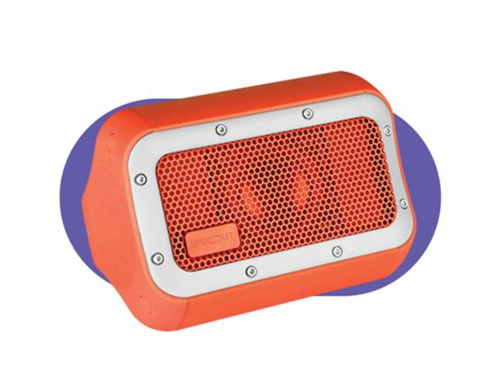 Sprout - Nomad Trek+ Bluetooth Speaker - Orange