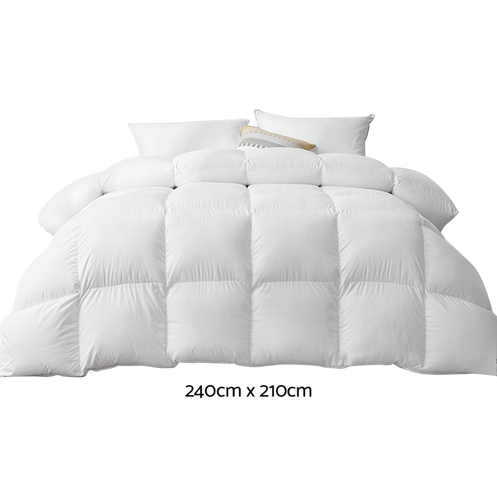 Giselle Bedding 700GSM Duck Down Feather Quilt King