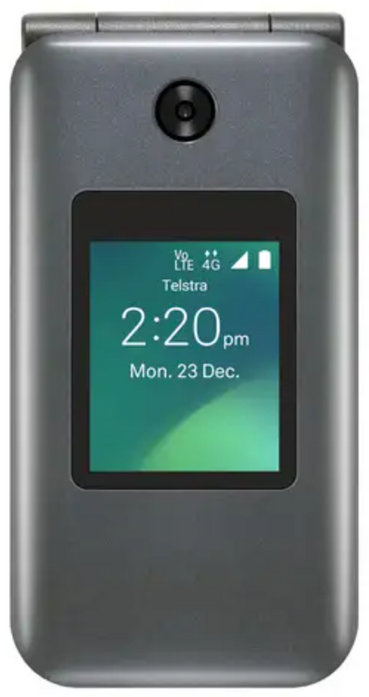 Telstra ZTE Flip 4 4GX Black (Blue Tick)