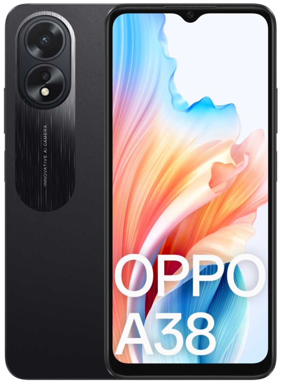 Telstra Oppo A38 4GX 128GB 6.56″ Screen Black (NFC Enabled)