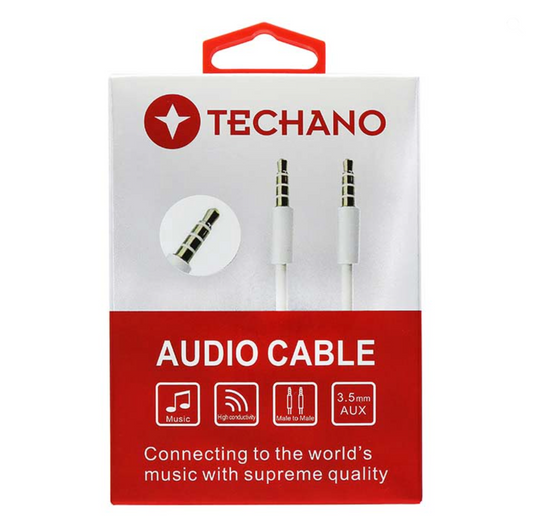 Techano Audio Cable 3.5mm AUX - 1.5m