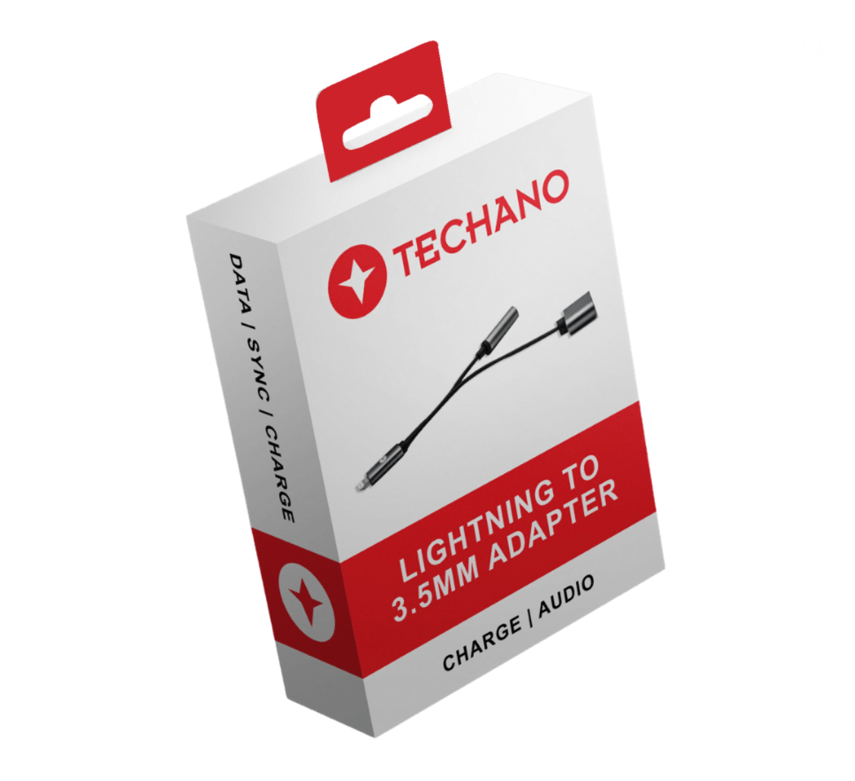 Techano MFI Lightning To 3.5MM Adapter & Charge