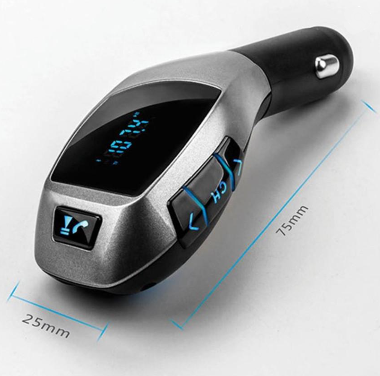 Techano X5 Bluetooth Car Transmitter MP3 Player