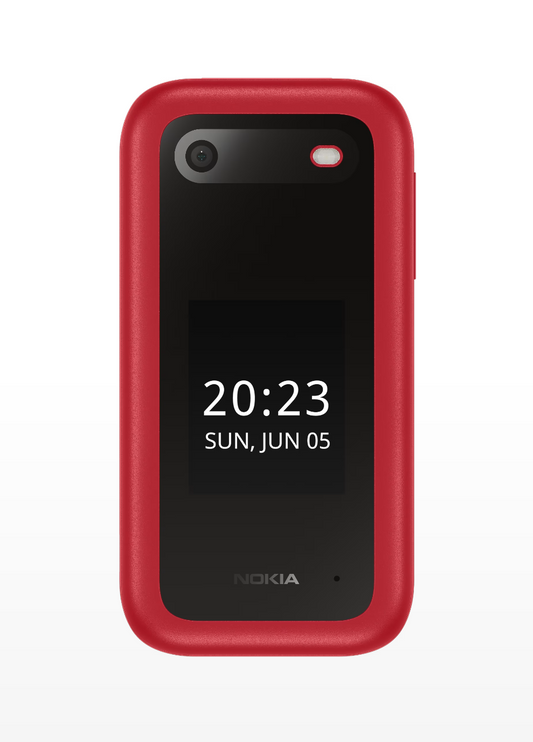 Nokia 2660 4G Flip Phone Anzo Red