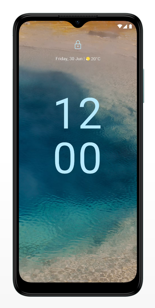 Nokia G22 (4G 128GB 6.5″ Screen) Lagoon Blue - NFC Enabled