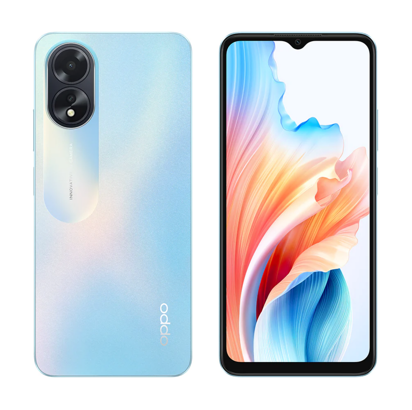 Oppo A18 4G Dual Sim 128GB - Glowing Blue