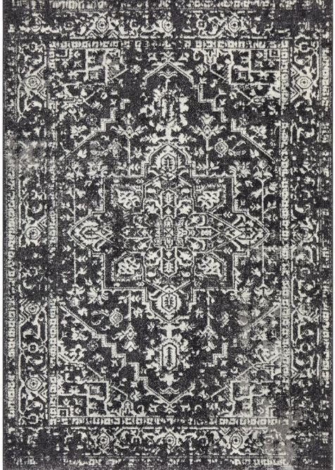 Evoke 253 Charcoal by Rug Culture -290X200CM - RECTANGLE