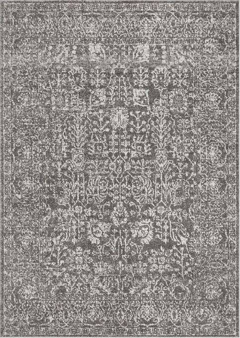 Evoke 256 Grey by Rug Culture -230X160CM - RECTANGLE