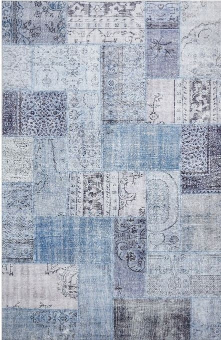 Illusions 121 Denim by Rug Culture-220X150CM - RECTANGLE