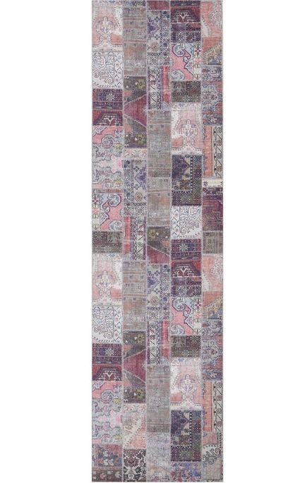 Illusions 178 Earth Runner by Rug Culture-200X80CM - RUNNER