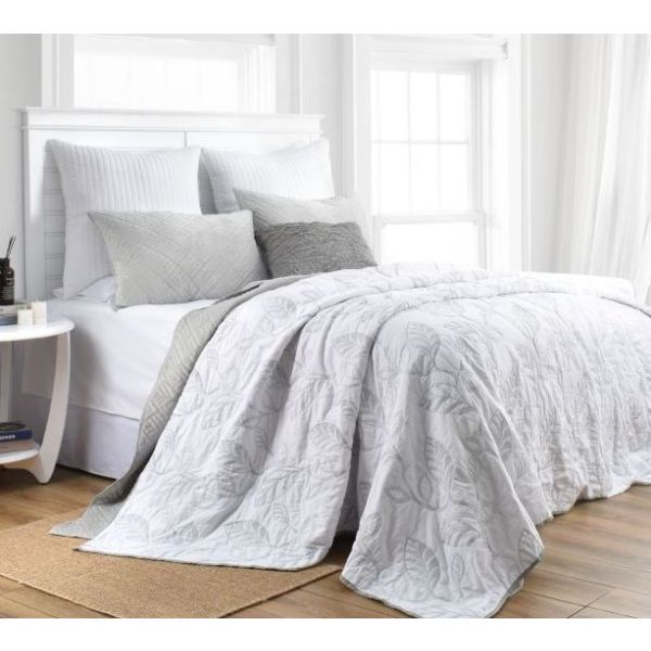 Classic Quilts Botannical Leaves King Bedspread Set