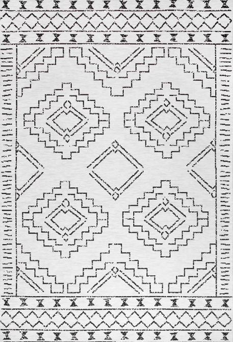 Kindred Leeroy White by Rug Culture-300X240CM - RECTANGLE