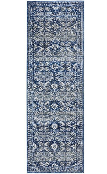 Mirage 358 Navy Runner By Rug Culture-300X80CM - RUNNER