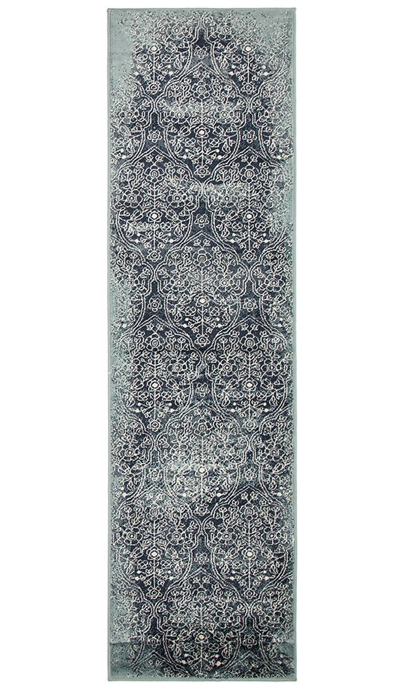 Oxford 435 Denim Runner By Rug Culture - 400X80CM - RUNNER