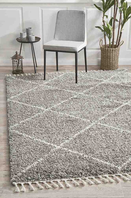 Saffron 22 Grey by Rug Culture - 230X160CM - RECTANGLE