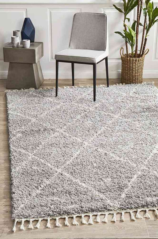 Saffron 44 Silver by Rug Culture - 170X120CM - RECTANGLE