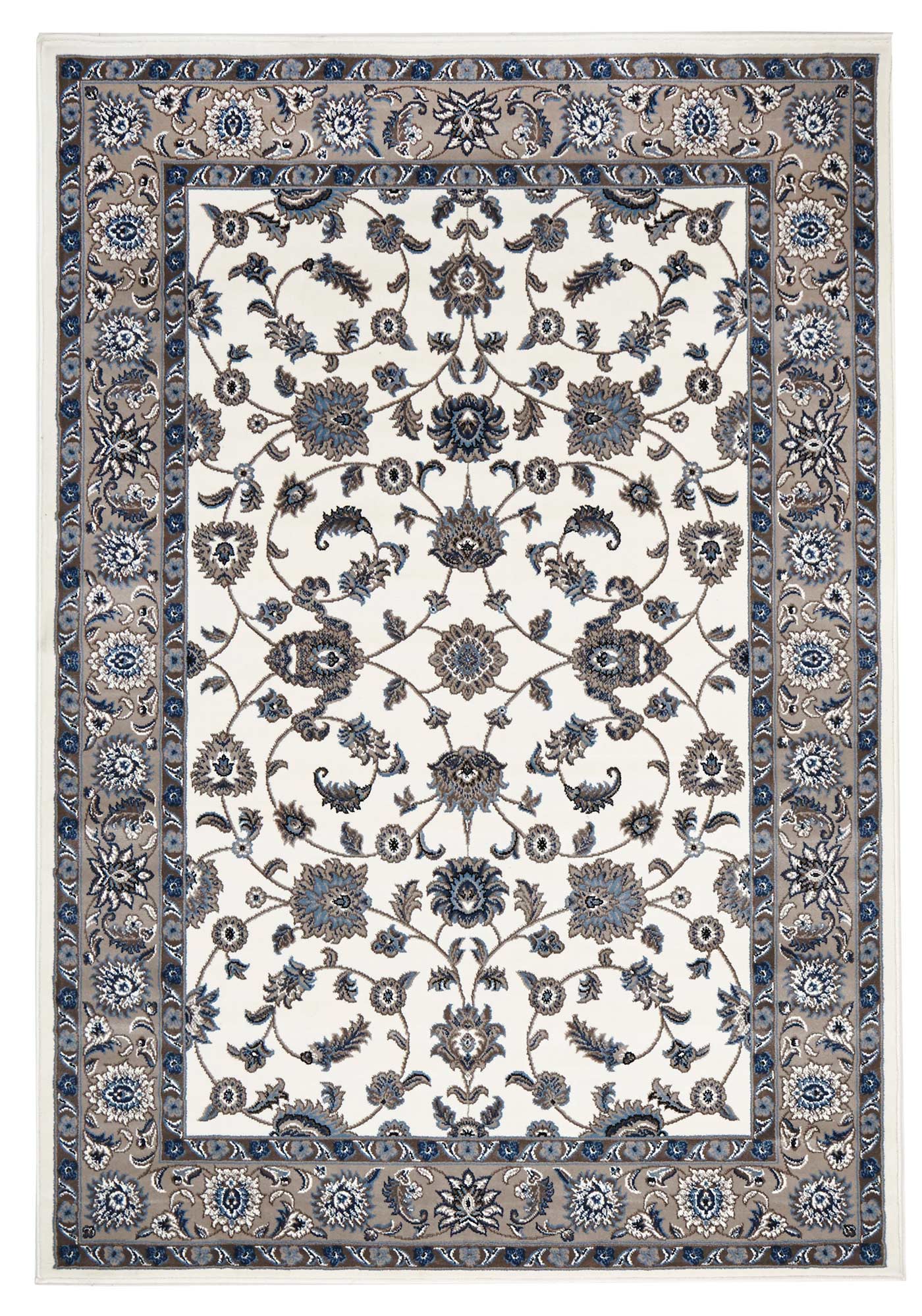 Sydney 1 White Beige Rug by Rug Culture - 400X300CM - RECTANGLE