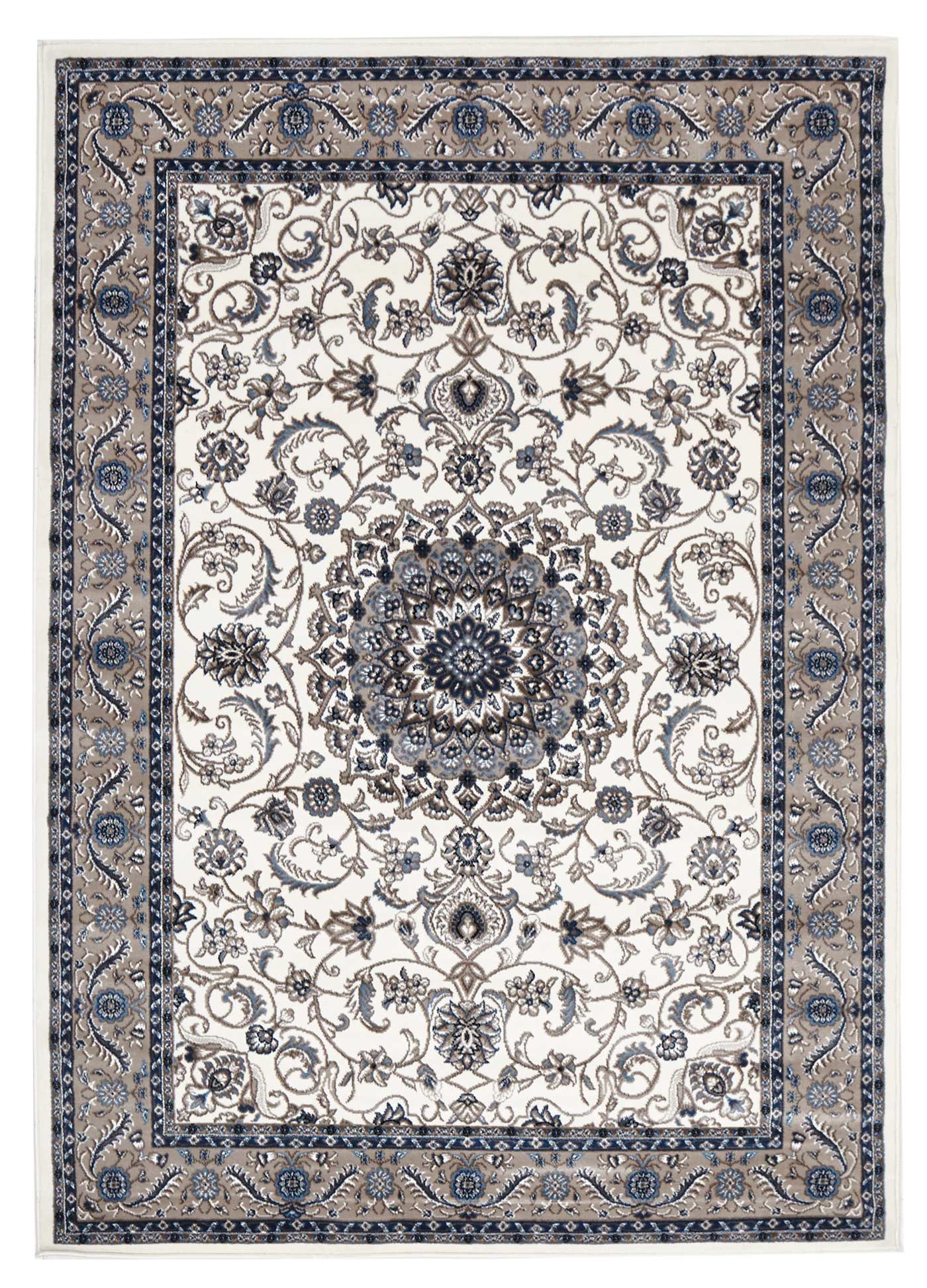 Sydney 9 White Beige Rug by Rug Culture - 400X300CM - RECTANGLE