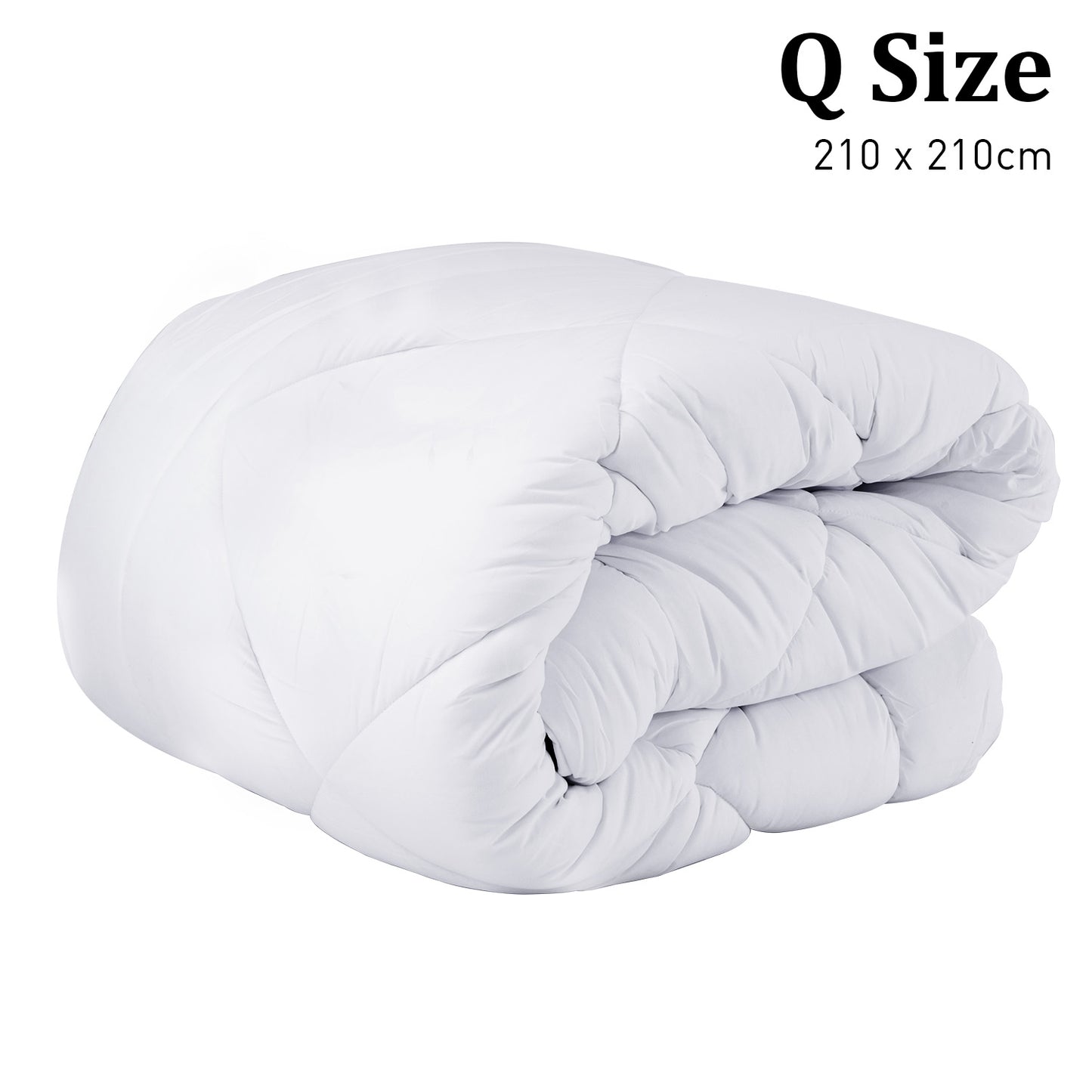 Laura Hill 800GSM Microfibre Bamboo Quilt Comforter Doona - Queen