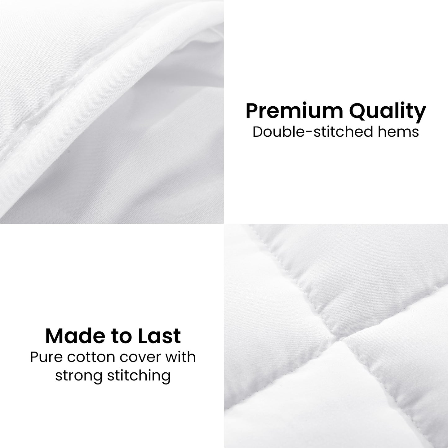 Laura Hill 500GSM Goose Down Feather Comforter Doona - Super King