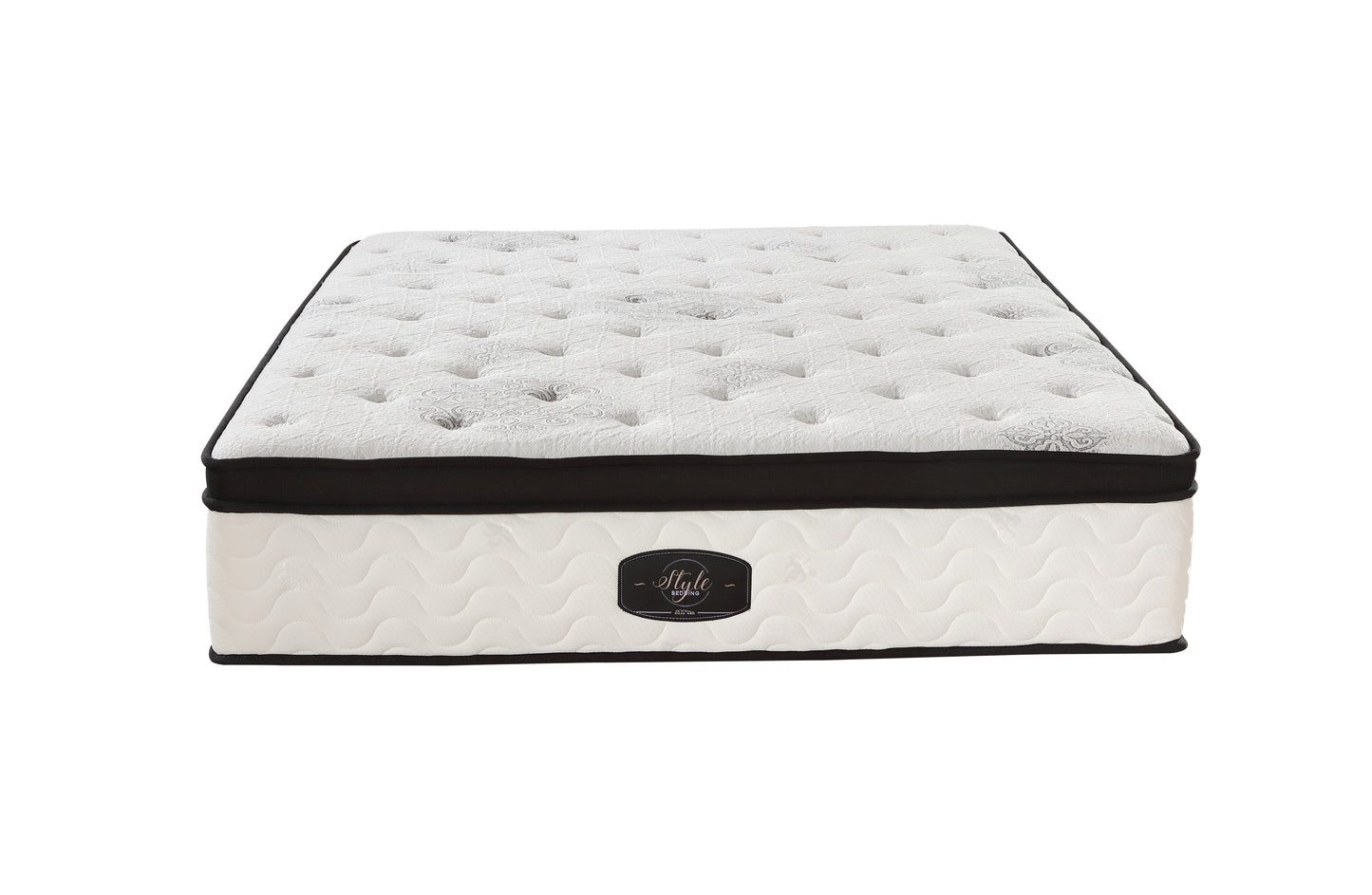 Chiro 7 Zone Latex Euro Top 35cm Pocket Spring Mattress - Double Size