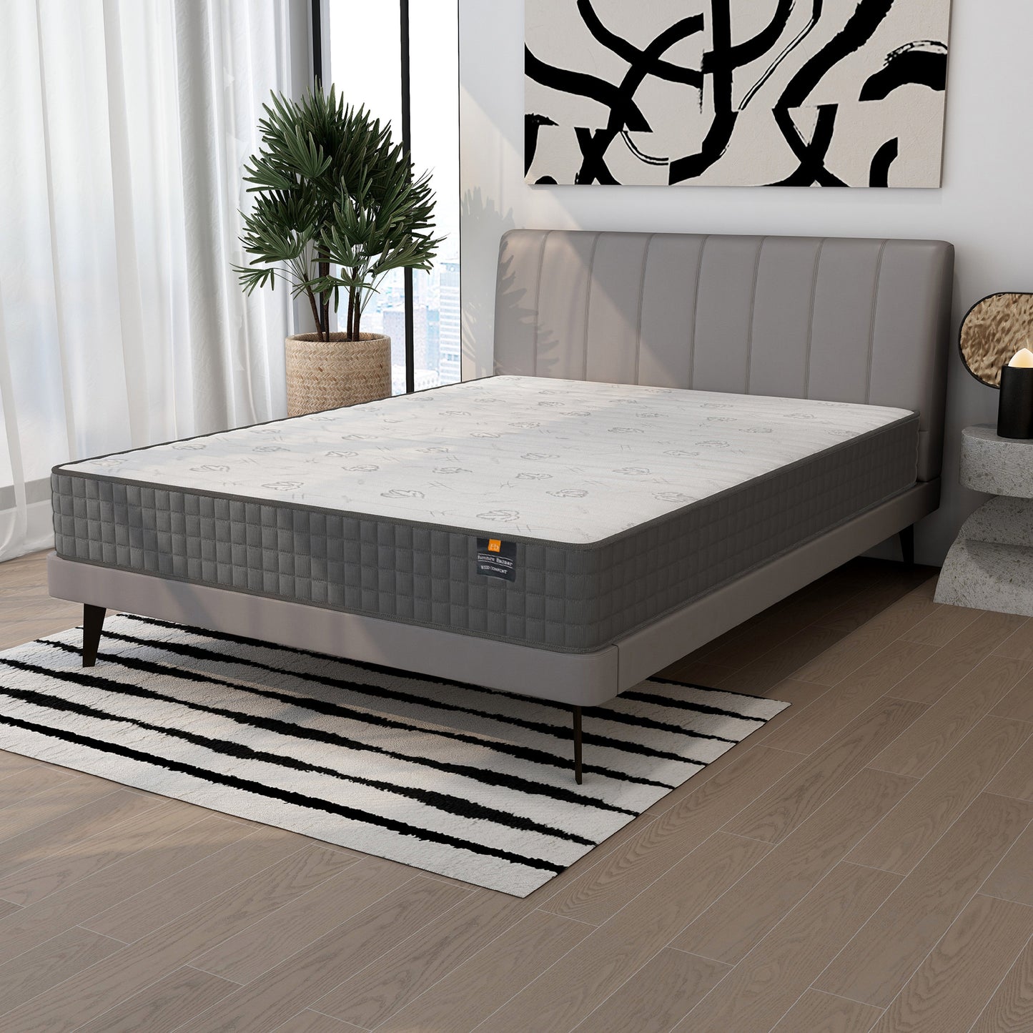 Boxed Comfort Pocket Spring Mattress Single