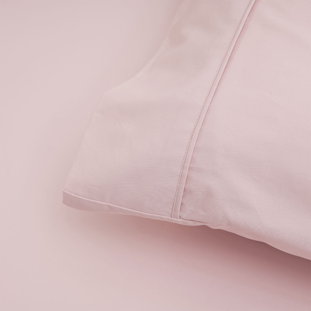 Accessorize 400TC Blush Bamboo Cotton Mega / Super Sheet Set 50cm Wall Super King