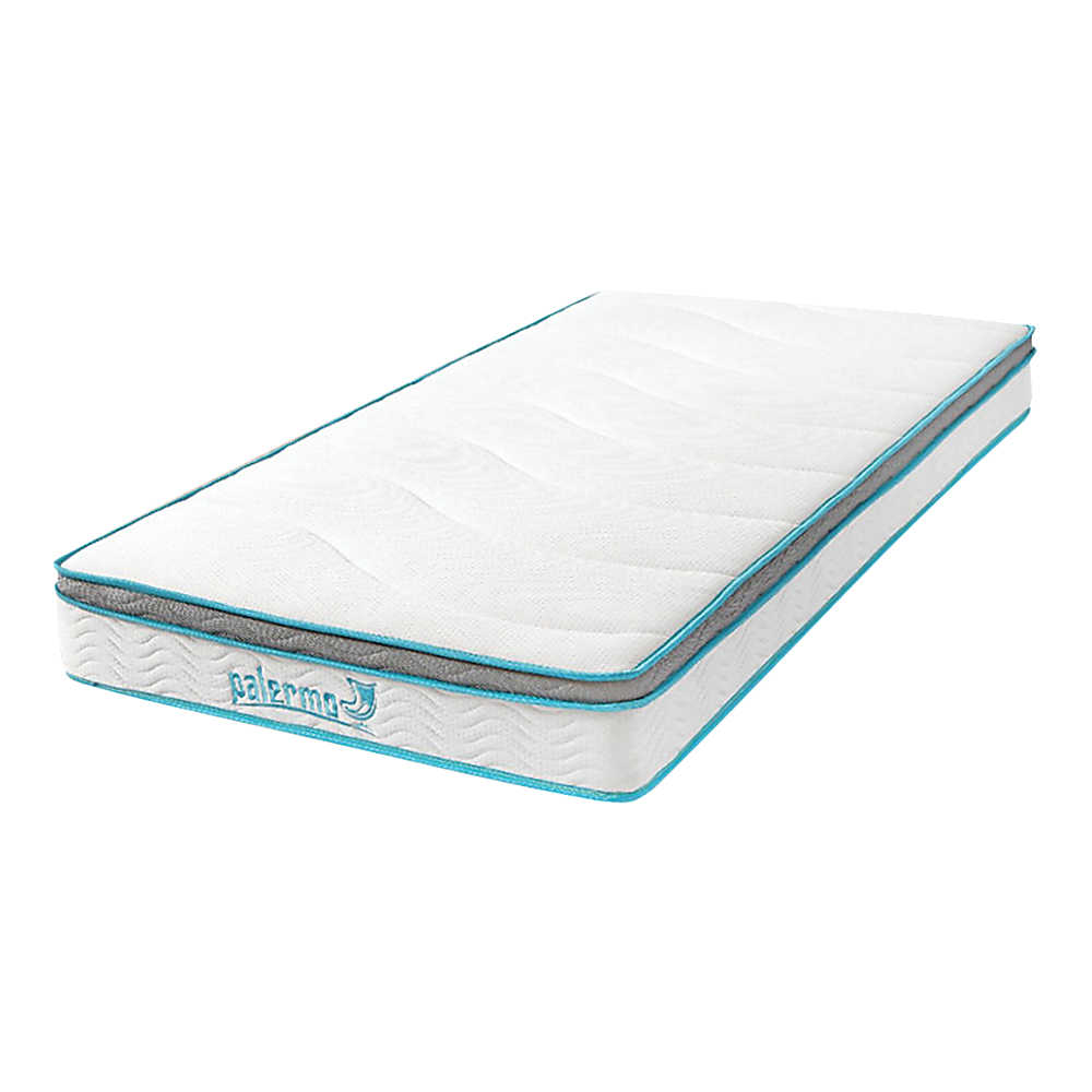 Palermo King Single 20cm Memory Foam and Innerspring Hybrid Mattress